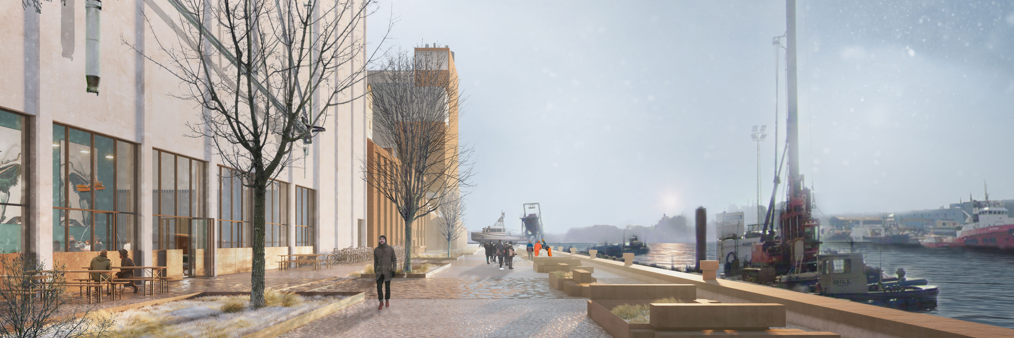 Visualisering af Østre Kaj